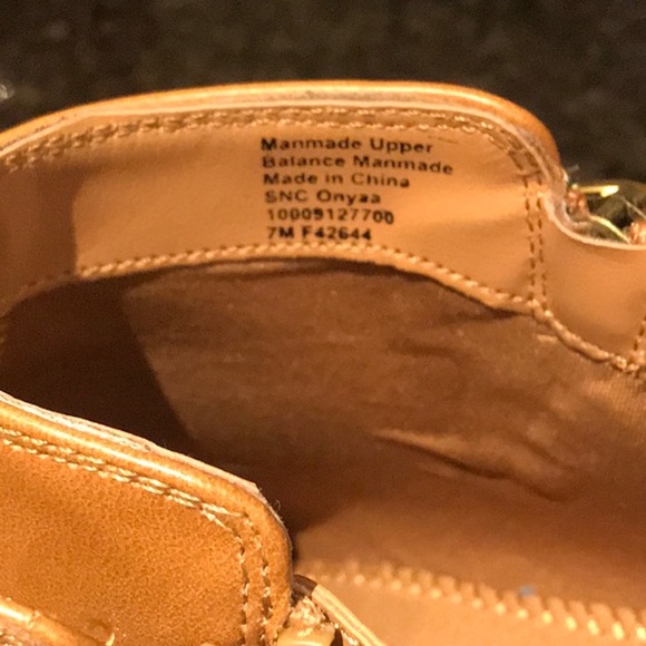 ‼️SOLD‼️ Style & Co Onyaa Tan Block-Heel Booties - Picture 8 of 11